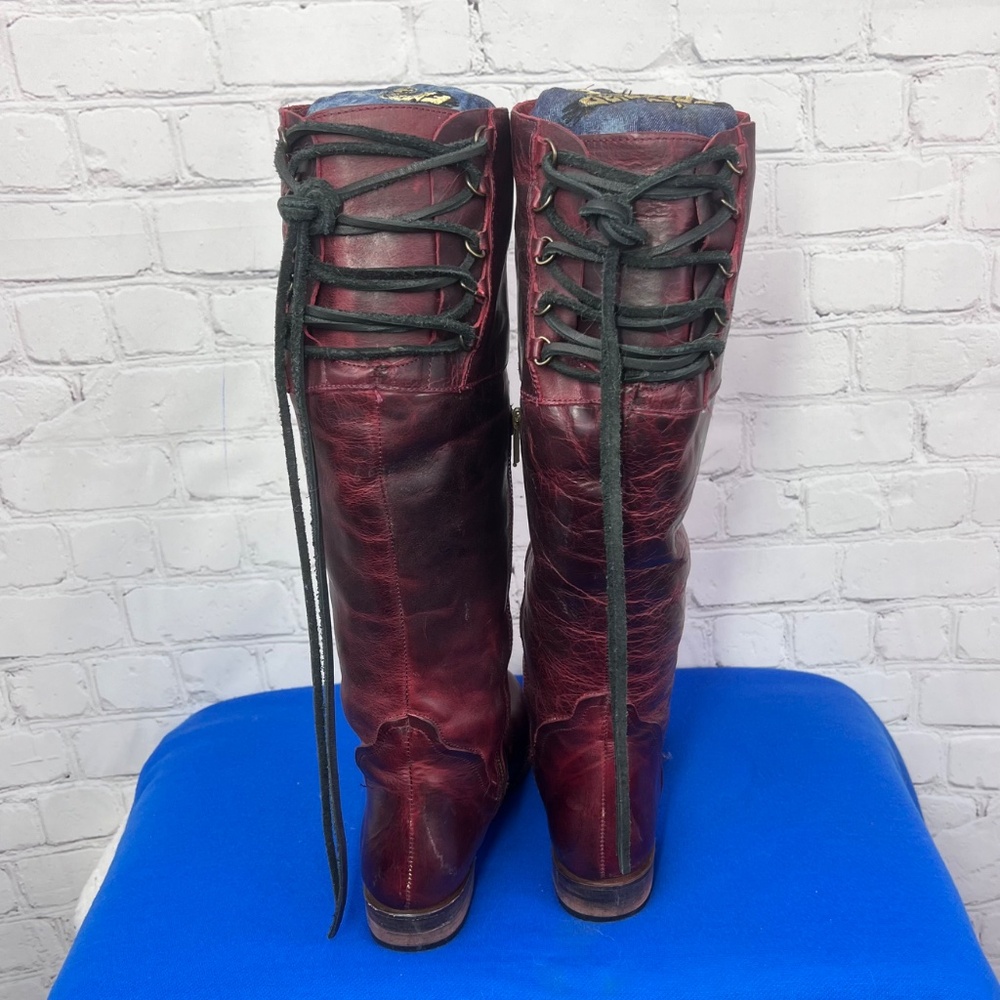 |Freebird By Steven| Cyn In Wine Color Knee High … - image 6